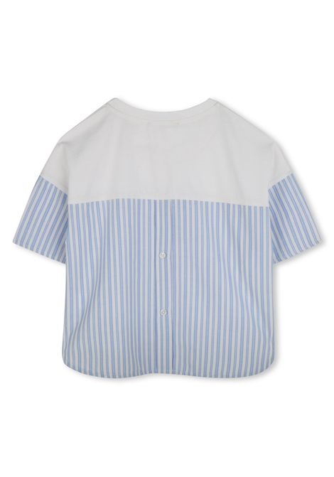 T-shirt con stampa KARL LAGERFELD KIDS | Z30493N48